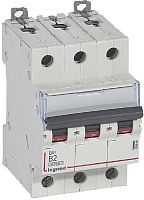 Выключатель автоматический Legrand DX3-E 10000 3п 2А B 16кА картинка